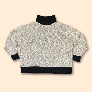 SOLD | L.L. Bean Signature Two-Tone Turtleneck Sweater